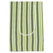 strepen van olijven en van witte snoep medium cadeauzakje (Achterkant)