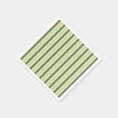 strepen van olijven en van witte snoep servet (Hoek)