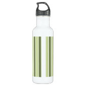 strepen van olijven en van witte snoep waterfles (Achterkant)