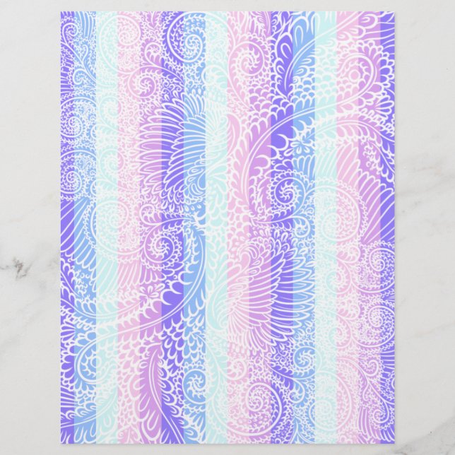 Strepen van pastelharmonie (Voorkant)