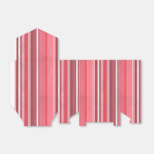 Strepen van roze bedankdoosjes (Uitgevouwen)