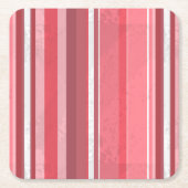 Strepen van roze kartonnen onderzetters (Voorkant)