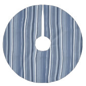 Strepen van roze kerstboom rok (Voorkant)