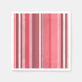 Strepen van roze servet (Voorkant)