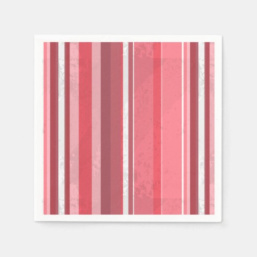 Strepen van roze servet (Voorkant)