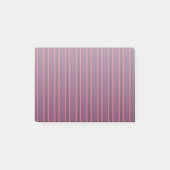 strepen van roze snoep post-it® notes (Voorkant)