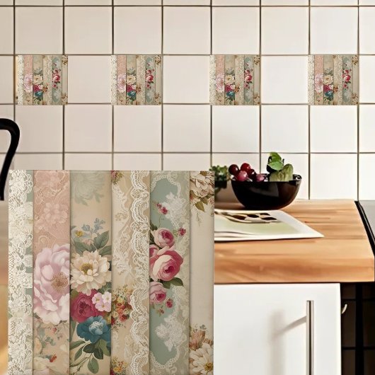 Strepen van  tegeltje