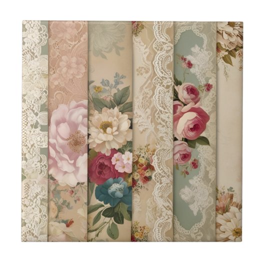 Strepen van  tegeltje (Voorkant)