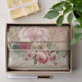 Strepen van Vintage Decoupage Tissuepapier (Geschenk)