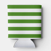 STREPEN verstelbaar Groen met Naam Blikjeskoeler (Achterkant)