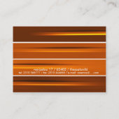 strepen visitekaartje (Achterkant)