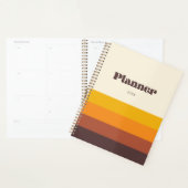  strepen voor de retro jaarlijks planner (Display)