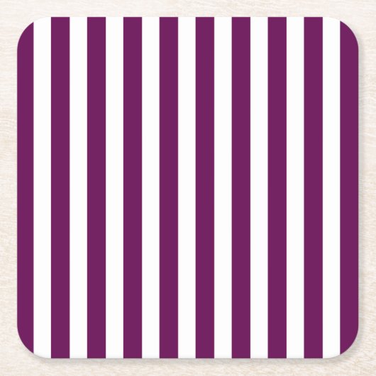 strepen voor pruimen en witte snoepjes kartonnen onderzetters (Voorkant)