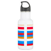 Strepen Waterfles (Achterkant)