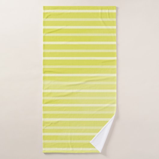 Strepen waterverf kunst badhanddoek (Badhanddoek)