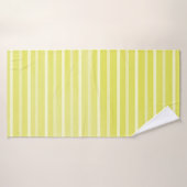Strepen waterverf kunst badhanddoek (Badhanddoek)
