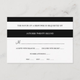 Strepen & Waterverf Luipaard Print | Moderne RSVP Kaartje