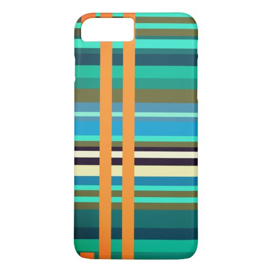 Strepen, zee stemming, Zomer geval Case-Mate iPhone Case (Achterkant)