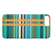 Strepen, zee stemming, Zomer geval Case-Mate iPhone Case (Achterkant (Horizontaal))