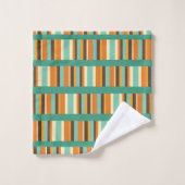 Strepenlijnen bad handdoek (Wasdoekje)
