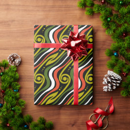 strepenpatroon cadeaupapier