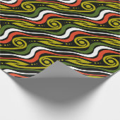 strepenpatroon cadeaupapier (Hoek)
