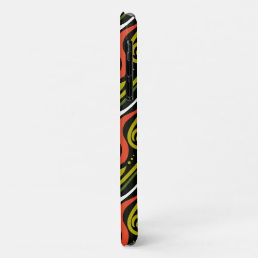 strepenpatroon Case-Mate iPhone case (Achterkant/links)