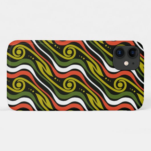 strepenpatroon Case-Mate iPhone case (Achterkant (horizontaal))