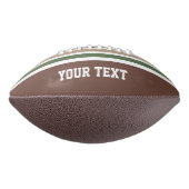 Strepenpatroon op maat gemaakte voetballen american football (Gedraaid 90)