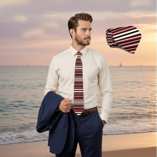 Strepenpatroon Stropdas