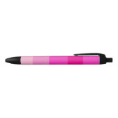 Strepenpatroon zwarte inkt pen (Bovenkant)