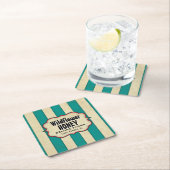  strepes Wildflower Honey Kartonnen Onderzetters (Insitu)