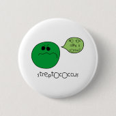Streptococcus Ronde Button 5,7 Cm (Voorkant)