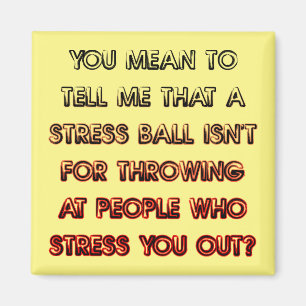 Stress Ball Funny Fridge Magnet koelkast