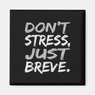 Stress Breve Dyslexie Bewustzijn Zilver Graphi Magneet