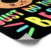 Stress Doe gewoon je best - Testing Teacher Poster (Hoek)