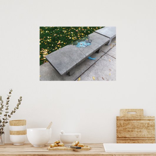 Stress-Eating op campus Poster (Keuken)