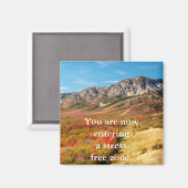 Stress Free Magnet (Voorkant / Achterkant)