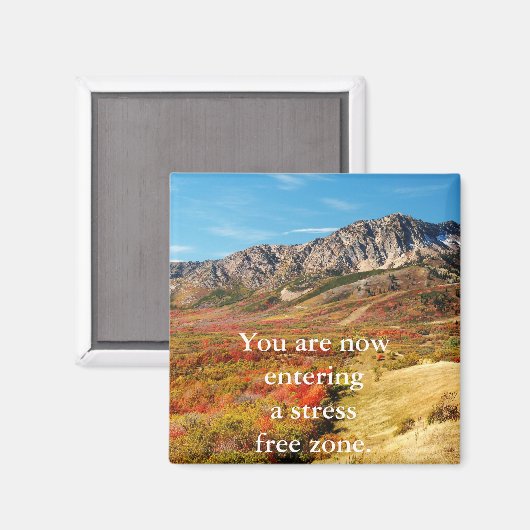 Stress Free Magnet (Voorkant / Achterkant)