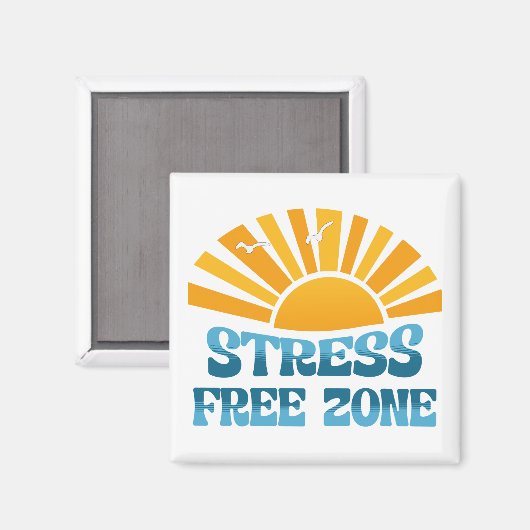 Stress Free Zone Magneet (Voorkant / Achterkant)