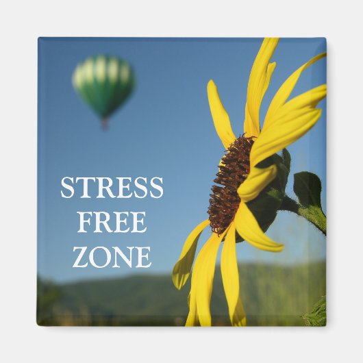 Stress-Free Zone Magnet (Voorkant)