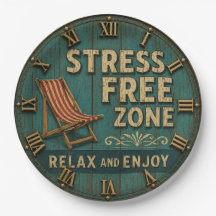 Stress Free Zone Rustic Beach House Decor