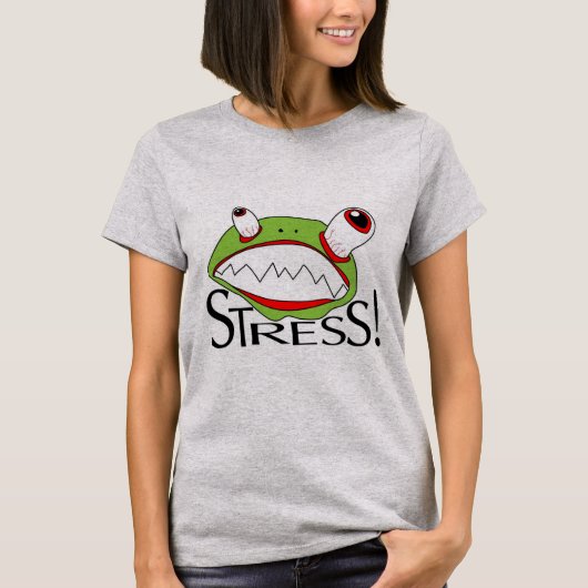 Stress Frog T-shirt (Voorkant)