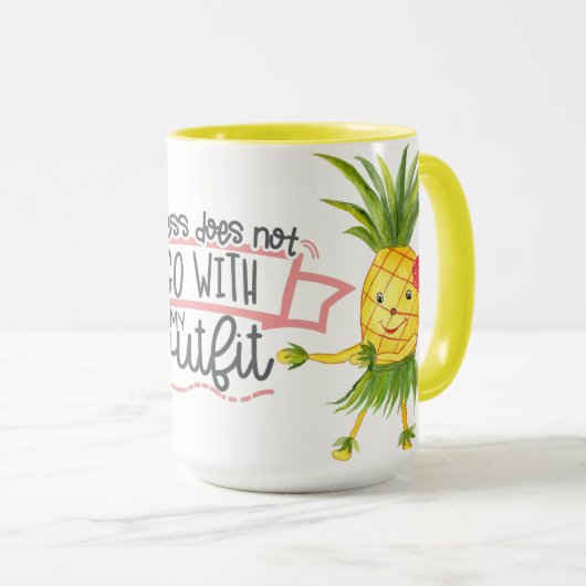 Stress gaat niet naar Mok (Voorkant rechts)