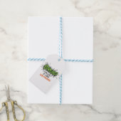 Stress? Ik verzamel het als souvenirs - Graffiti D Cadeaulabel (Met Touw)