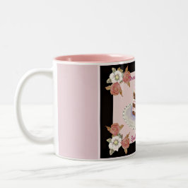 ~Stress is alleen Desserts die achteruit worden ge Tweekleurige Koffiemok