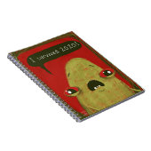 Stress Journal notebook Gregg van Laura Irrgang Notitieboek (Rechterzijde)