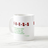 Stress Koffiemok (Voorkant links)