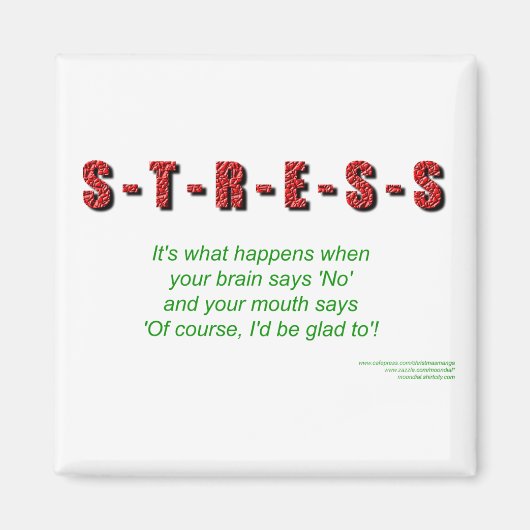 Stress Magneet (Voorkant)