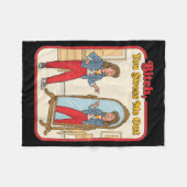 Stress Me Uit Funny Sarcastische Vrouw Spiegel Ret Fleece Deken (Voorkant (Horizontaal))